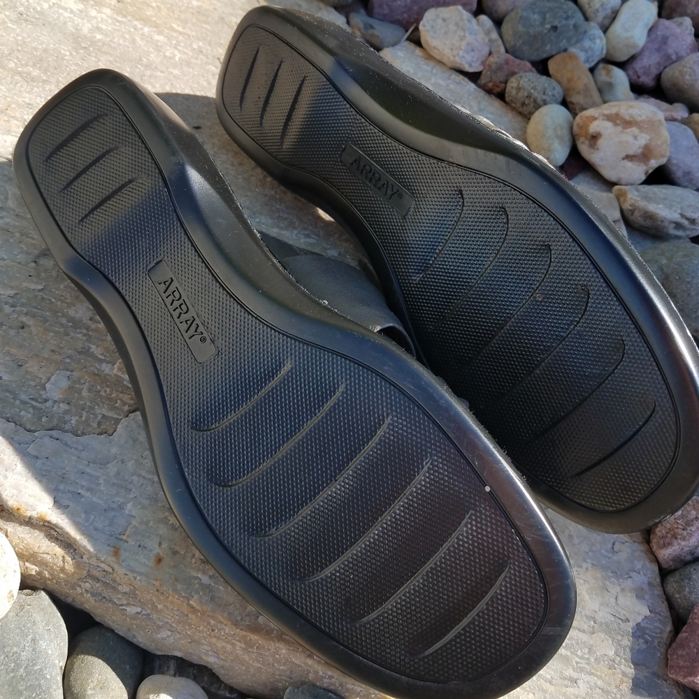 Array Gray Jazz Mules - Size 9.5m (Euc) - image 5